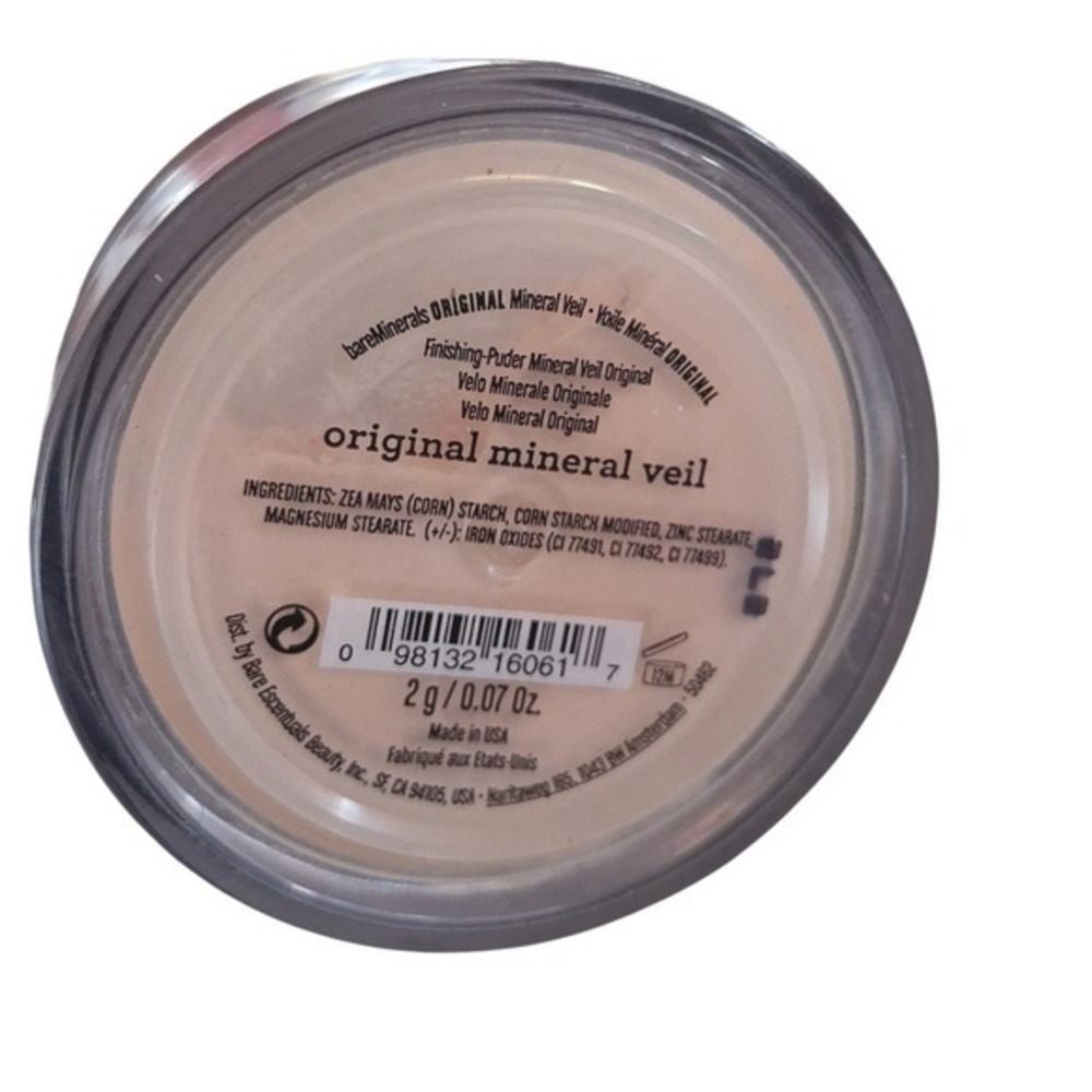 Bare Mineral Women's Over Face Color Setting Powder Original Mineral Veil 2g